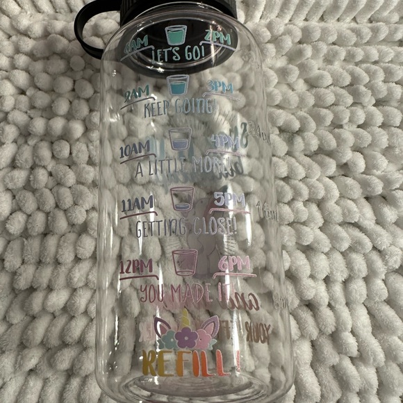 Handmade time marker water bottle - Picture 2 of 2